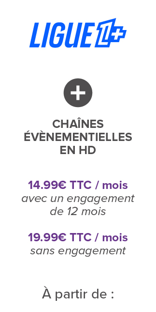 Bouquet ligue 1+