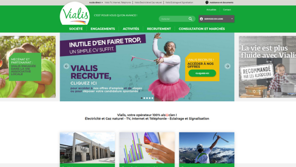 mini-site Société