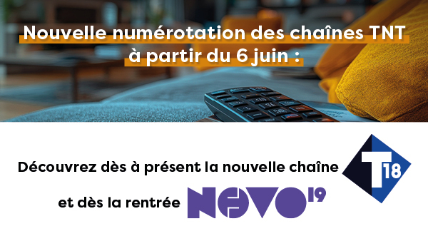 Changement chaînes TNT