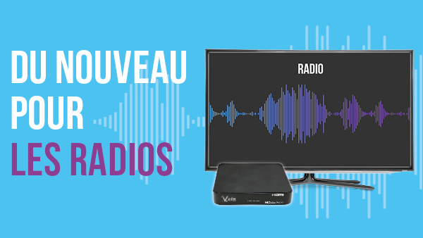 Du nouveau pour les radios !