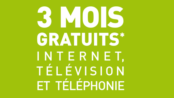 3 mois offert actu