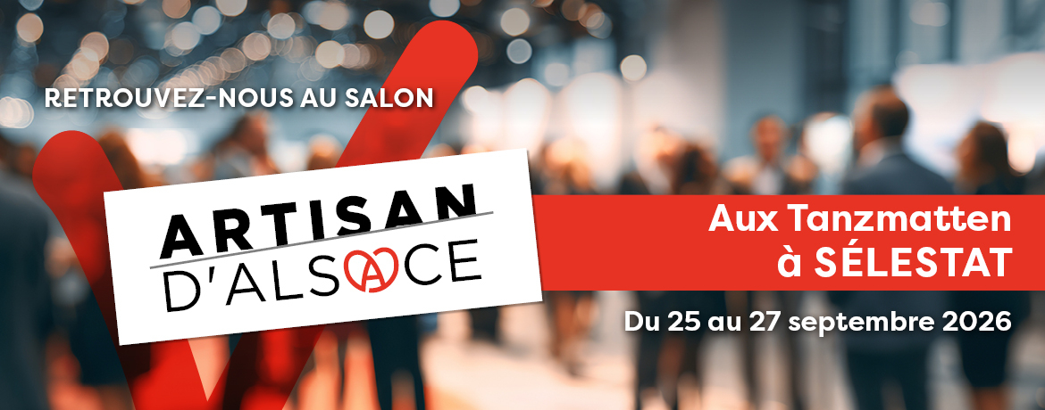 Slider actu présence salon artisan d'Alsace