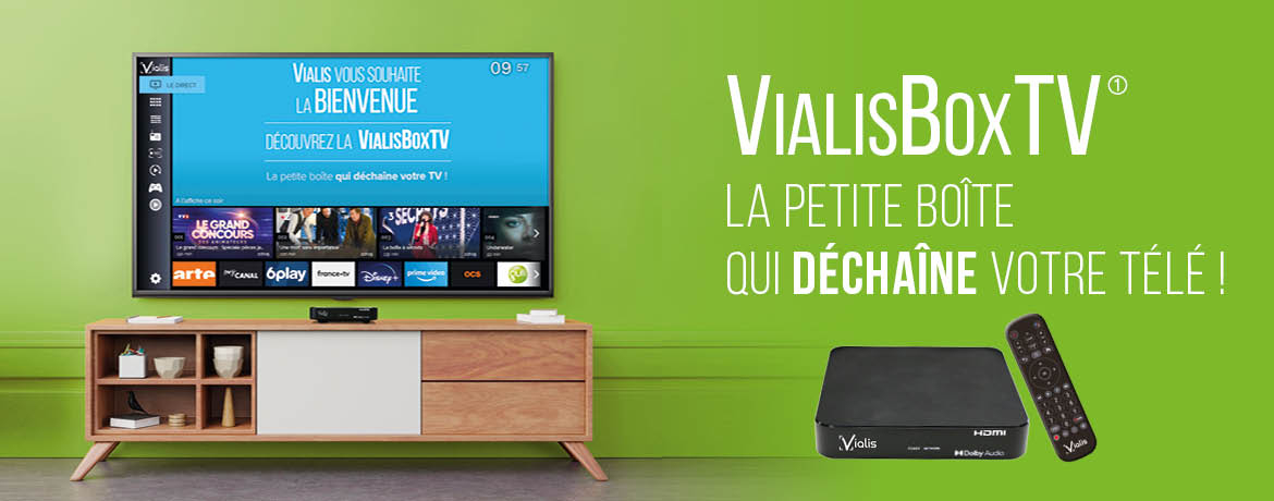VialisBoxTV, la petite boîte qui déchaîne votre TV !
